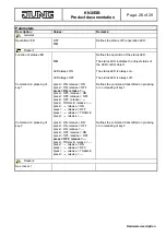 Предварительный просмотр 26 страницы Jung 2072 TSM Product Manual