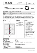 Preview for 1 page of Jung 2074 TSM Product Manual