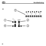 Предварительный просмотр 44 страницы Jung 2204 REG Operating Instructions Manual