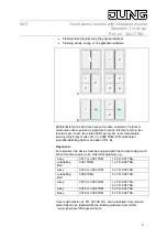 Preview for 2 page of Jung 30XX TSM Series Operating Instructions Manual