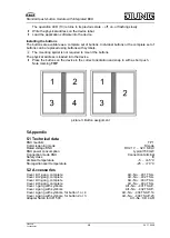 Preview for 4 page of Jung 4071 TSM Operation Manual