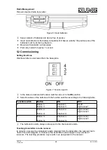 Предварительный просмотр 6 страницы Jung 41F Series Operating Instructions Manual