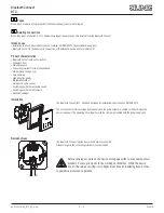 Предварительный просмотр 2 страницы Jung BTC... Operating Instructions