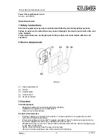 Предварительный просмотр 1 страницы Jung DALI 240 PDPE Operation Manual