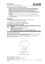 Preview for 3 page of Jung FA 26 UP Operating Instructions Manual