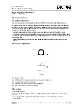 Preview for 1 page of Jung FK100REG Operating Instructions