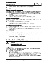 Предварительный просмотр 5 страницы Jung FM 1701 Series Operating Instructions Manual