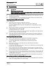 Предварительный просмотр 6 страницы Jung FM 1701 Series Operating Instructions Manual