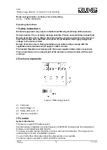 Jung FM ES 36804 REG Operating Instructions Manual предпросмотр