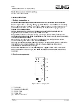 Jung FM J 50700 REG Operating Instructions Manual preview