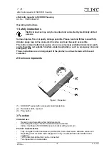 Jung FMR100SGWW Operating Instructions предпросмотр