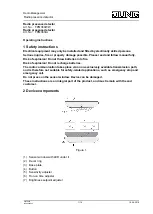 Jung FPM360AL Operating Instructions Manual предпросмотр