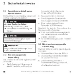 Предварительный просмотр 9 страницы Jung FRWM200 Operating Manual