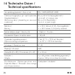 Предварительный просмотр 74 страницы Jung FRWM200 Operating Manual