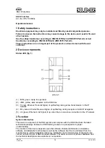 Jung IPS 100 REG Operationsmanual preview