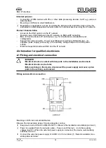 Preview for 2 page of Jung IPS 100 REG Operationsmanual