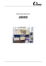 Preview for 7 page of Jung J630D Manual