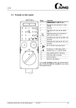 Preview for 61 page of Jung J630D Manual