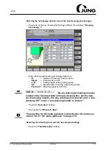 Preview for 177 page of Jung J630D Manual