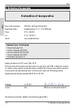 Предварительный просмотр 38 страницы Jung JP 26 Operating Instructions Manual