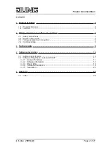 Предварительный просмотр 2 страницы Jung KNX 2095 LUX Manual