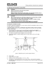 Предварительный просмотр 6 страницы Jung KNX 2095 LUX Manual