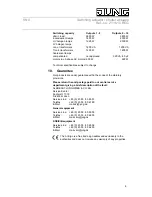 Preview for 6 page of Jung KNX 2116.10 REG Operating Instructions Manual