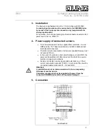 Предварительный просмотр 2 страницы Jung KNX 2214 REG AM Operating Instructions