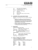 Предварительный просмотр 3 страницы Jung KNX 2214 REG AM Operating Instructions