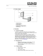 Предварительный просмотр 2 страницы Jung KNX 2224 WH Operating Instructions Manual