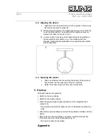 Предварительный просмотр 4 страницы Jung KNX 2224 WH Operating Instructions Manual