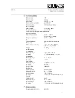 Предварительный просмотр 5 страницы Jung KNX 2224 WH Operating Instructions Manual