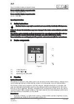 Предварительный просмотр 1 страницы Jung KNX 4093 KRM TS D Operating Instructions Manual