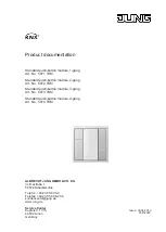 Preview for 1 page of Jung KNX 5071 TSM Product Documentation