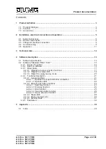 Preview for 2 page of Jung KNX 5071 TSM Product Documentation