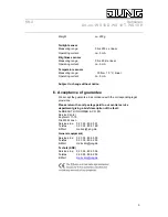 Preview for 3 page of Jung KNX  WS 10 D Operating Instructions