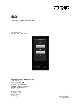 Jung Smart Control SC 1000 KNX Product Documentation preview