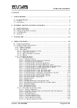 Предварительный просмотр 2 страницы Jung Smart Control SC 1000 KNX Product Documentation