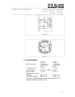 Предварительный просмотр 3 страницы Jung TR 231 Series Operating Instructions Manual