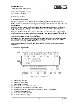 Предварительный просмотр 1 страницы Jung UDS 4 REG HE Operating Instructions Manual