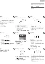 Preview for 2 page of Jung ZLL 5004M Series Quick Manual And Commissioning