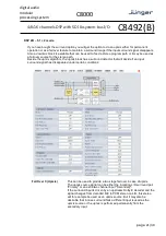 Предварительный просмотр 21 страницы junger C8492 Manual