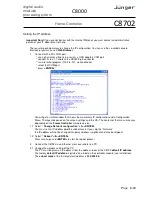 Preview for 6 page of junger C8702 Manual