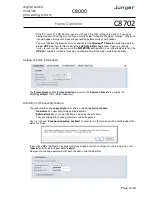 Preview for 10 page of junger C8702 Manual