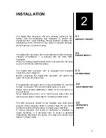 Preview for 6 page of junger e07 Operation Manual