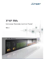 junger X*AP RM1 Manual предпросмотр