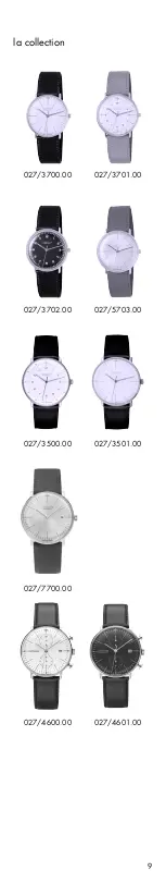 Preview for 9 page of Junghans Max Bill 027/3500.00 Instructions For Use Manual