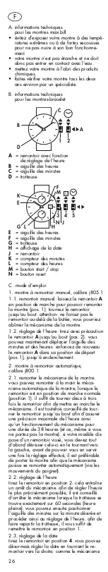 Preview for 26 page of Junghans Max Bill 027/3500.00 Instructions For Use Manual