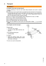 Предварительный просмотр 22 страницы Jungheinrich AMW 22 Operating Instructions Manual