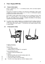 Preview for 43 page of Jungheinrich AMW 22 Operating Instructions Manual